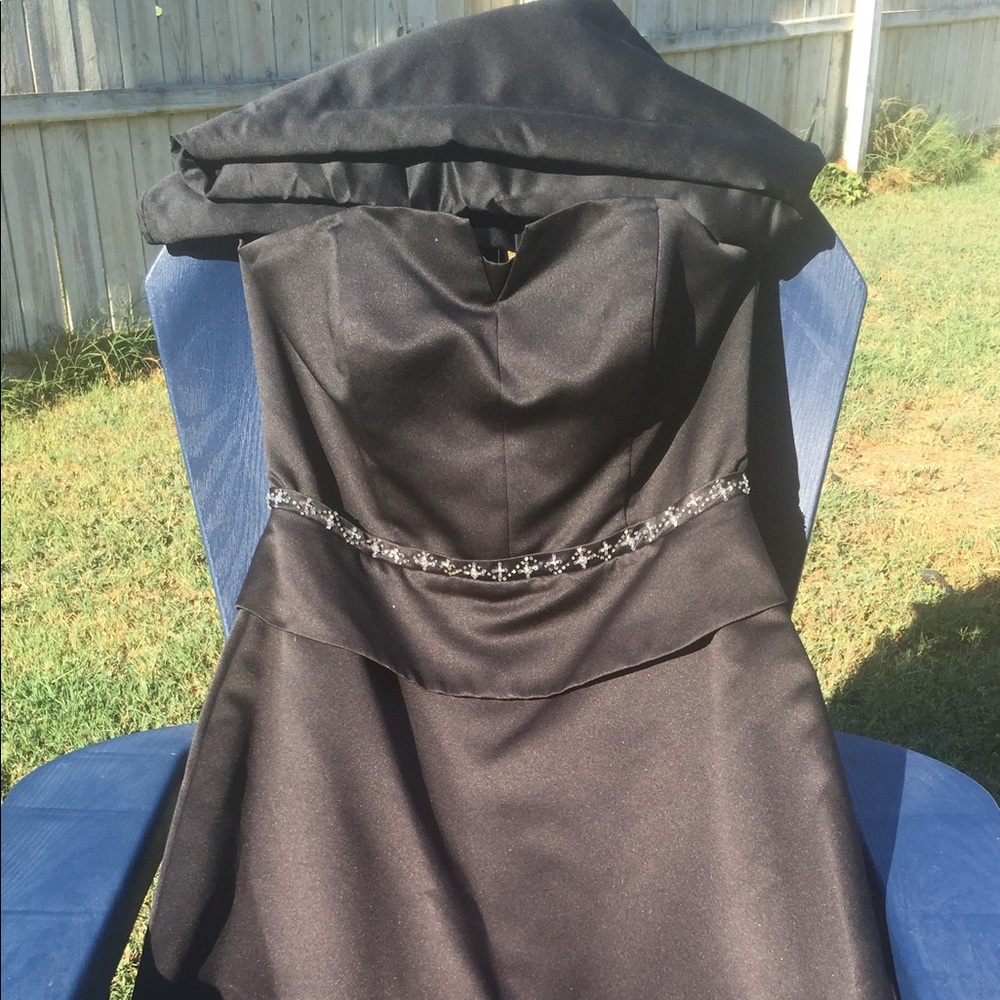 Charcoal Formal Dress / Prom Dress